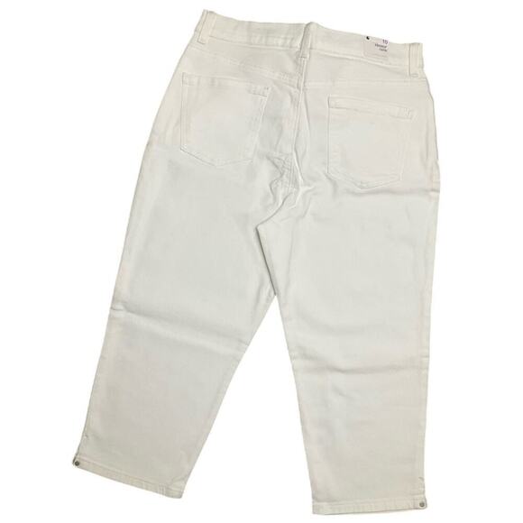 Gloria Vanderbilt Women's Capri Amanda White Jeans Size 10 NWT - Picture 3 of 8